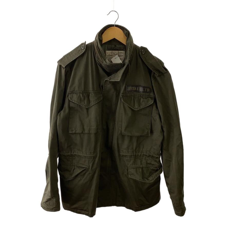 MILITARY ミリタリー ミリタリーブルゾン メンズ 【古着】【中古】 AVIREX◇BASIC M-65 JACKET/ミリタリージャケット/XL/コットン/KHK
