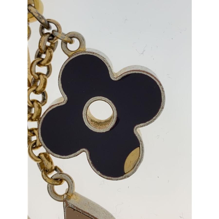 LOUIS VUITTON◆バッグチャーム・フルールドゥ/--/BEG/レディース_4