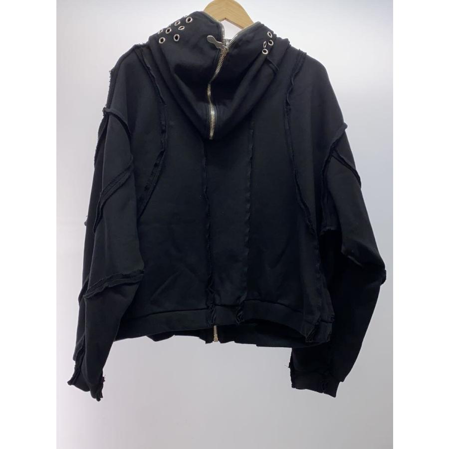 Thug Club◇Galdiator Zip Up Hoodie/ジップパーカー/3/コットン/BLK