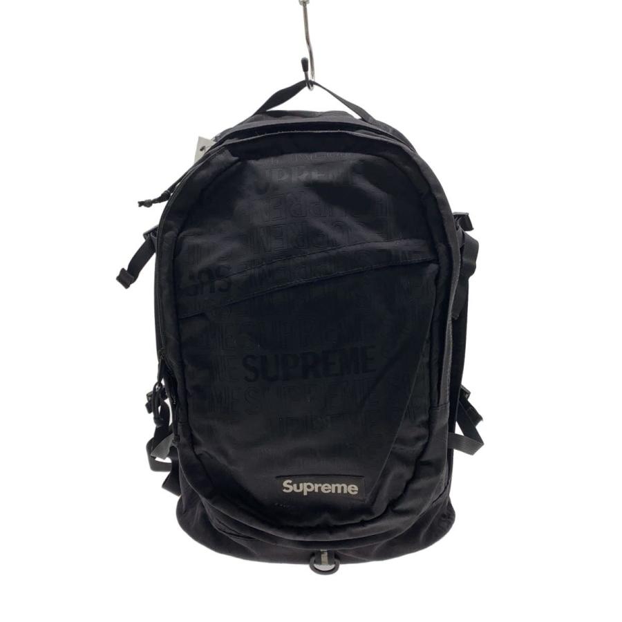 Supreme◇リュック/ナイロン/BLK/19SS/BACKPACK/使用感考慮 : セカンド