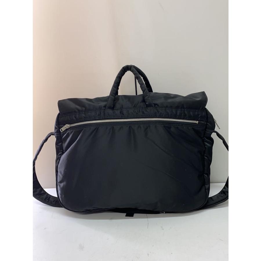 PORTER TANKER タンカー 2層 ショルダーバッグ ボディバッグ PORTER◇TANKER 2WAY SHOULDER BAG/ナイロン/BLK/タンカー/汚れ有