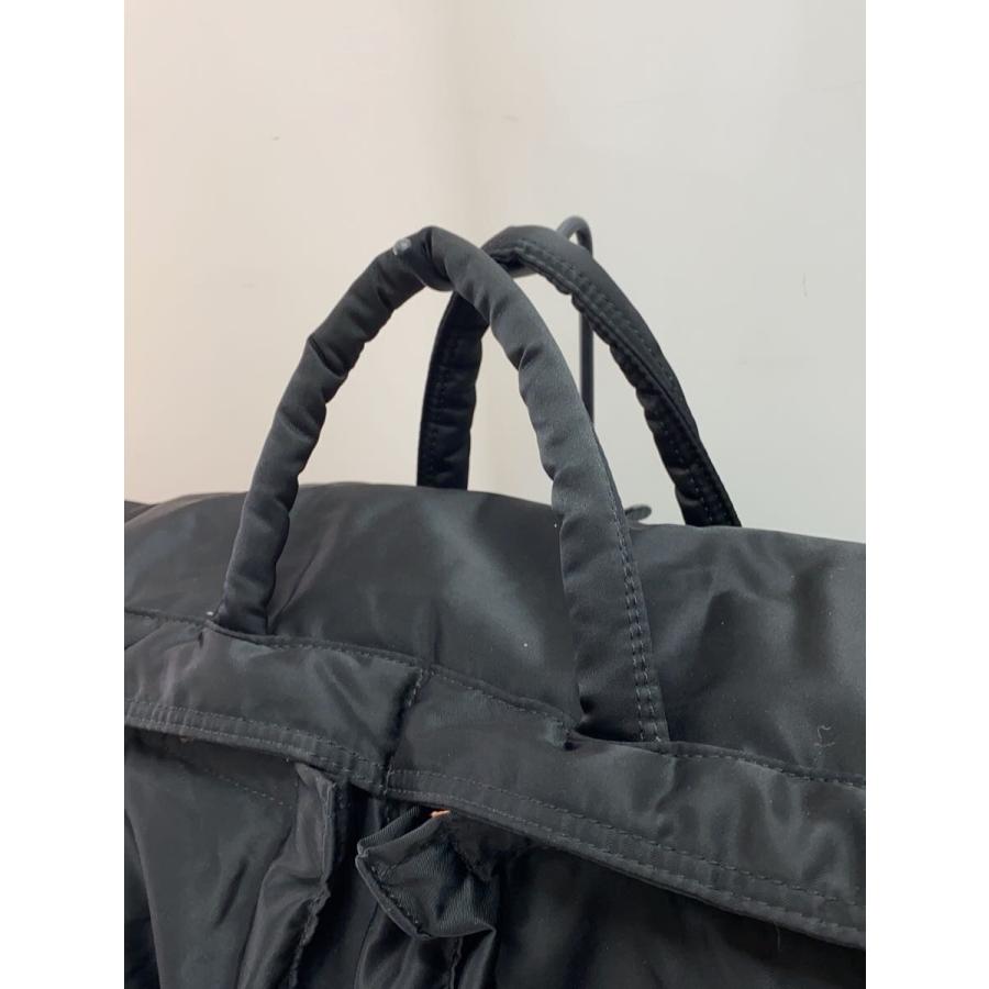 PORTER◇TANKER 2WAY SHOULDER BAG/ナイロン/BLK/タンカー/汚れ有
