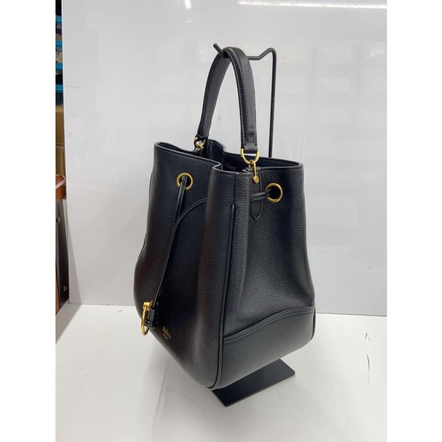 MULBERRY◇ハンドバッグ/レザー/BLK/ハムステッドスモール : セカンド 