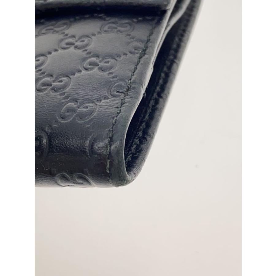 新品 グッチ GUCCI 2つ折り財布 マイクロ グッチ シマ ブラック 黒 グッチシマ グッチ 財布 GUCCI 二つ折り財布 メンズ マイクロ