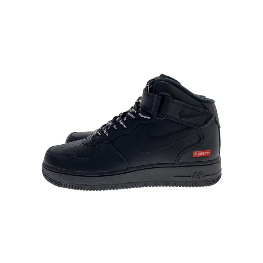 NIKE◇AIR FORCE 1 MID SP/ハイカットスニーカー/US7.5/ブラック NIKE◇AIR FORCE 1 MID SP/ハイカットスニーカー/US7.5/ブラック