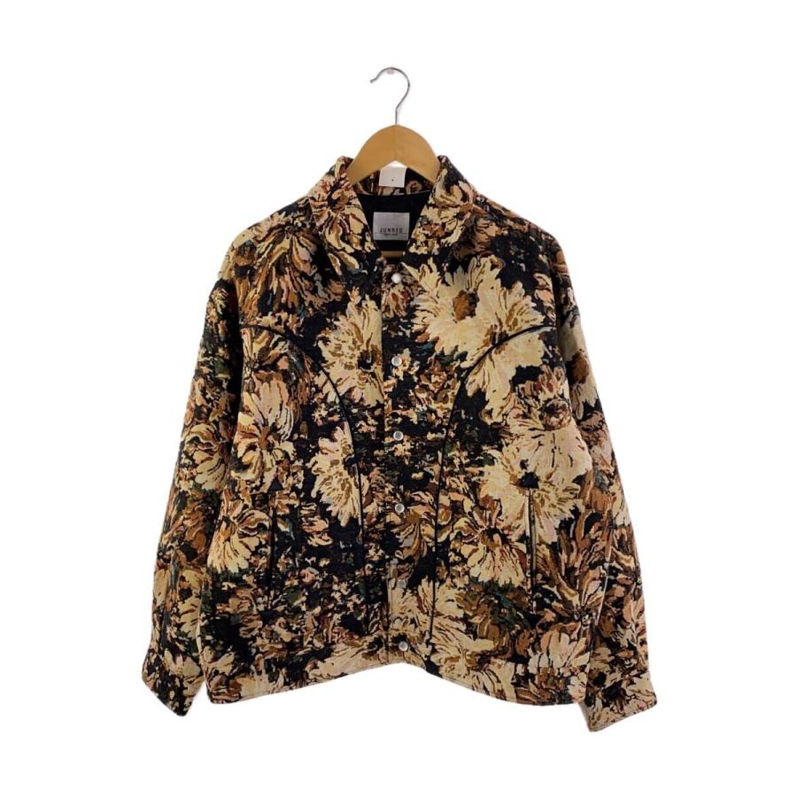 JUNRed◇ジャケット/L/ポリエステル/マルチカラー/総柄/ANL-74010-A