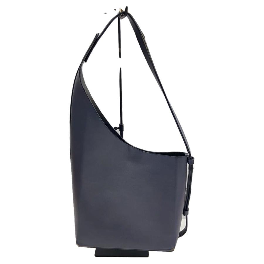 demi lune shoulder bag/AESTHER Ekme/ショルダーバッグ/レザー/NVY 