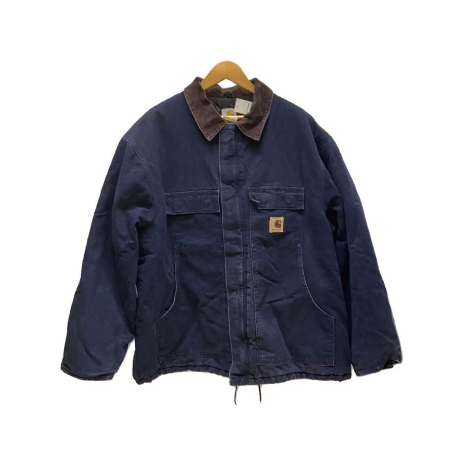 Carhartt◇ジャケット/XXL/コットン/NVY/無地/C26 MDT