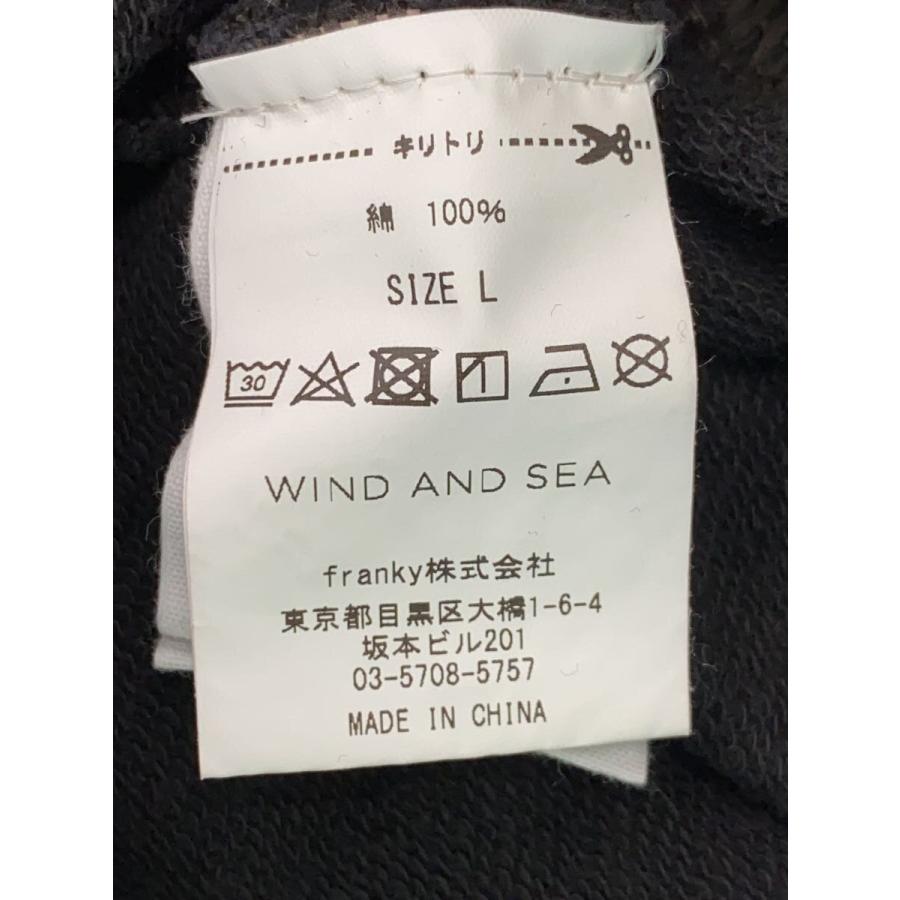 WIND AND SEA◇スウェット/L/コットン/BLK/WDS-YMC-06 WIND AND SEA◇スウェット/L/コットン/BLK/WDS-YMC-06