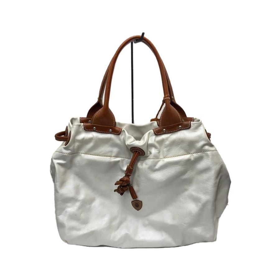 Felisi◇トートバッグ/レザー/WHT/無地/07-10/2 : セカンドストリート