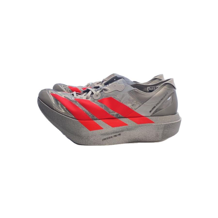 adidas◇ADIZERO ADIOS PRO EVO 2/シューズ/27.5cm/GRY/JR7259