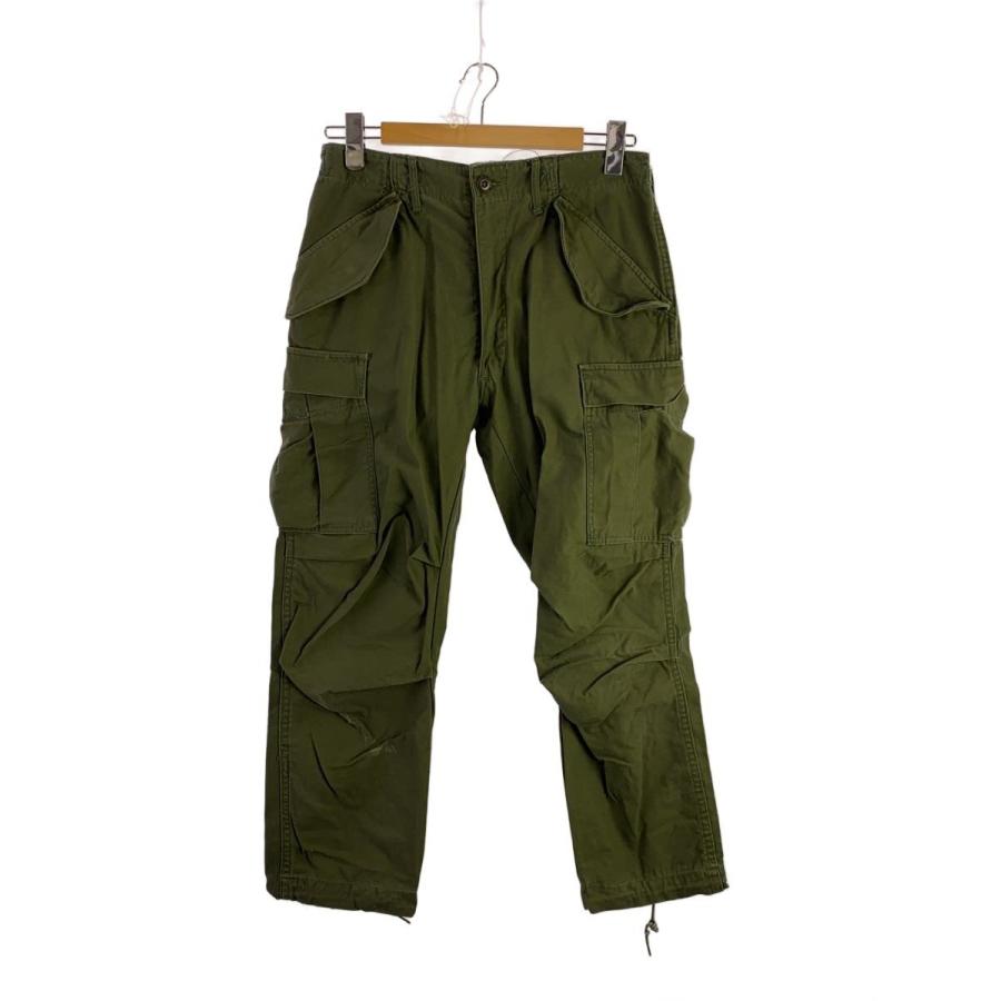 US.ARMY◇M-65/67年製/カーゴパンツ/S/コットン/KHK/8405-782-2950
