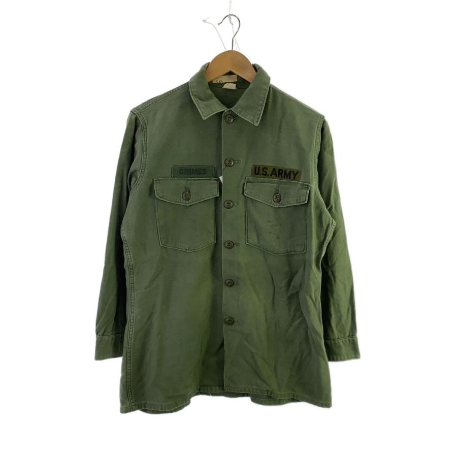希少】60s 米軍実物 OG107 ユーティリティシャツ 日本製　ローカルメイド MILITARY（ミリタリー） 実物 新品 デッドストック 米軍 OG-107