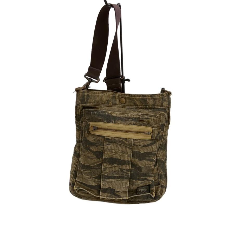PORTER / ショルダーバッグ/PVC/CML PORTER◇ショルダーバッグ/キャンバス/CML/カモフラ : セカンド