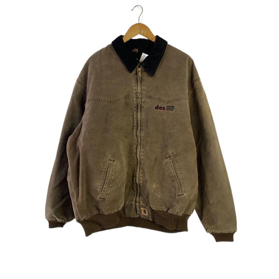 Carhartt◇00s/サンタフェ/ジャケット/3XL/コットン/BRW/J14 CHT