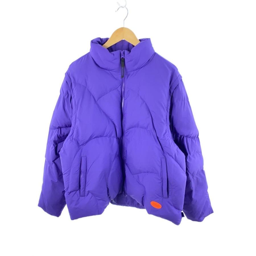 PUMA◇×p.a.m/PUFFER JACKET/ダウンジャケット/M/ナイロン/PUP/無地 