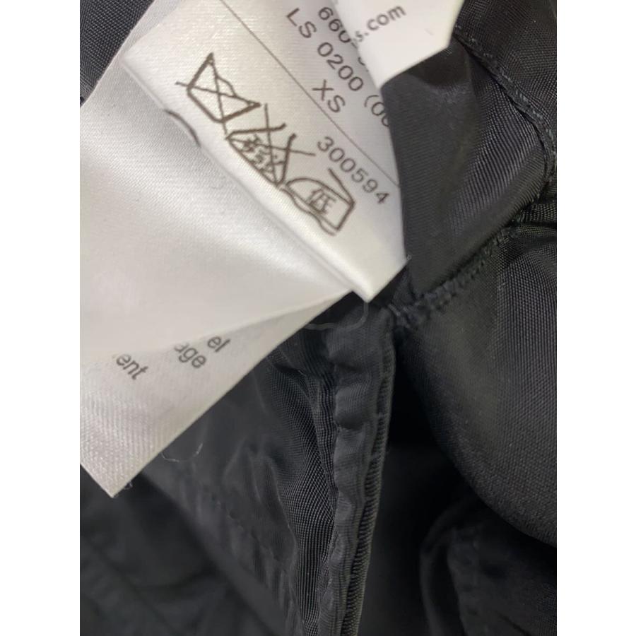 ALPHA INDUSTRIES◇MA-1/USA製/idealジップ/フライトジャケット/XS/BLK