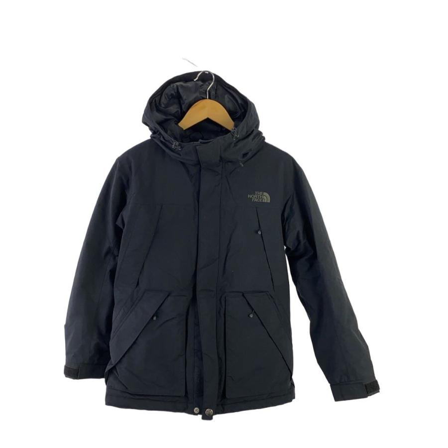 THE NORTH FACE◇マウンテンダウンジャケット/XS/ナイロン/BLK/無地 