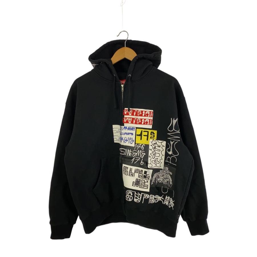 Supreme◇25AW/176 Zip Up Hooded Sweatshirt/ジップパーカー/L