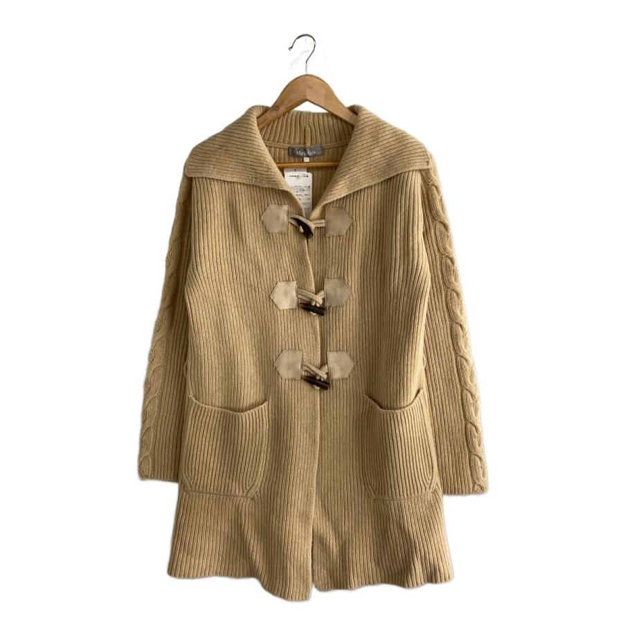 MAX MARA◇マックスマーラ/コート/M/ウール/ベージュ/無地/16-34-65373 