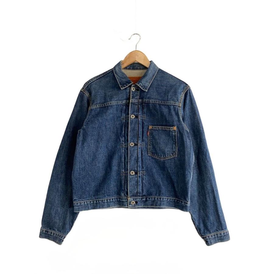 Levi's◇J22刻印/大戦モデル/復刻/Gジャン/40/デニム/IDG/無地