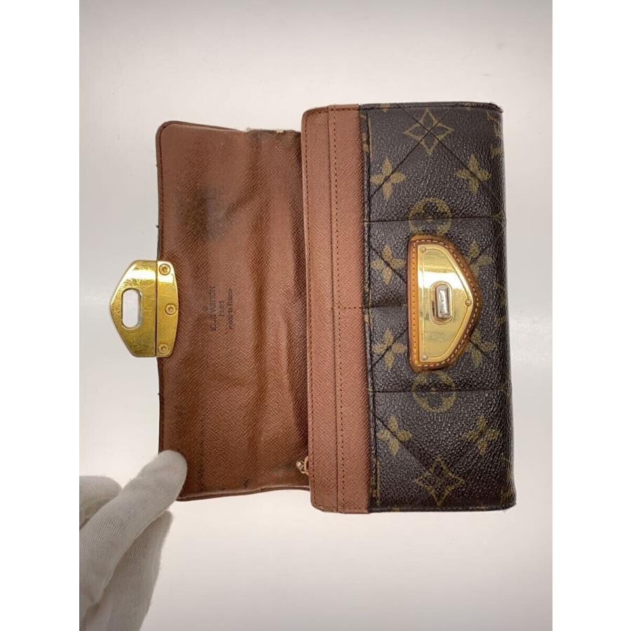 ☆美品☆ルイ・ヴィトン 長財布 ブラウン LOUIS VUITTON◇長財布/レザー/BRW/レディース/m66556 : セカンド