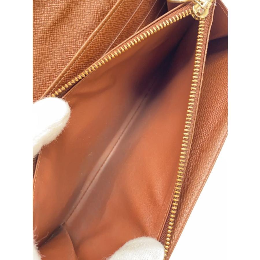 LOUIS VUITTON◇長財布/レザー/BRW/レディース/m66556 : セカンド