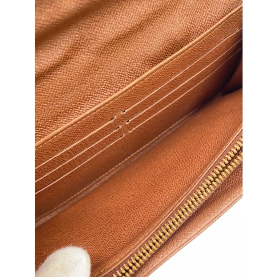 LOUIS VUITTON◇長財布/レザー/BRW/レディース/m66556 : セカンド
