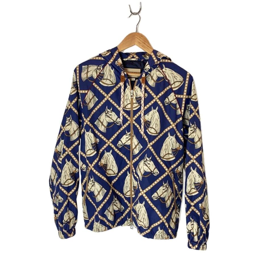GUCCI◇ジャケット/44/ナイロン/BLU/714801 : セカンドストリートYahoo
