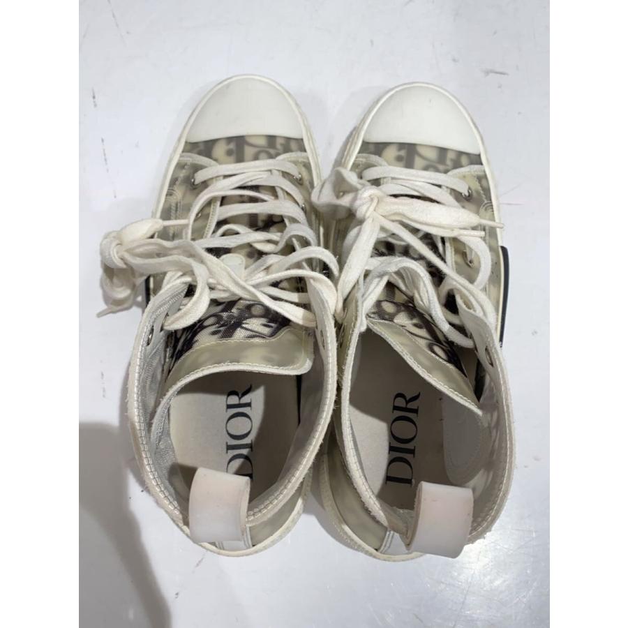 Christian Dior◆ハイカットスニーカー/38/WHT/b23