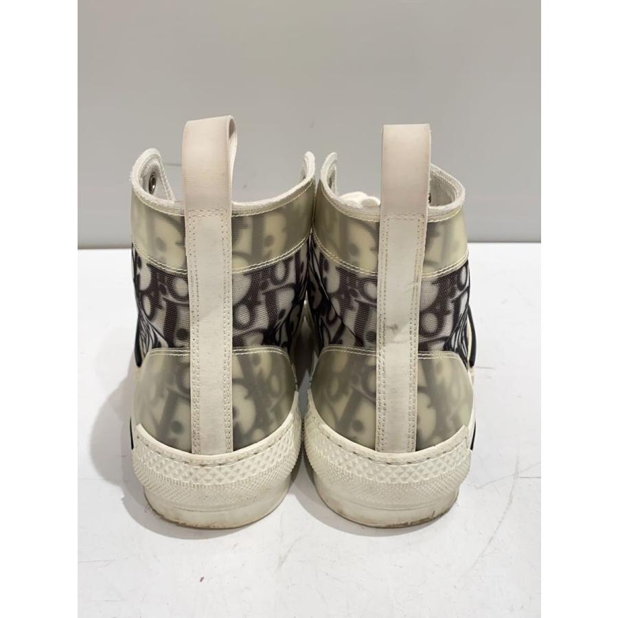 Christian Dior◆ハイカットスニーカー/38/WHT/b23