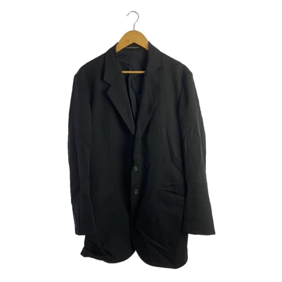 YOHJI YAMAMOTO◇テーラードジャケット/2/ウール/BLK/HR-J30-100