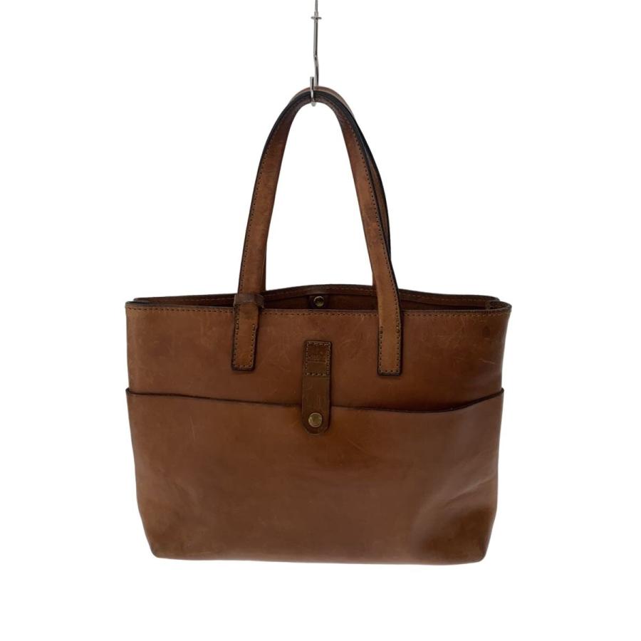 HERZ ブラウンレザー トートバッグ HERZ◇トートバッグ/レザー/BRW : セカンドストリートYahoo!店 - 通販