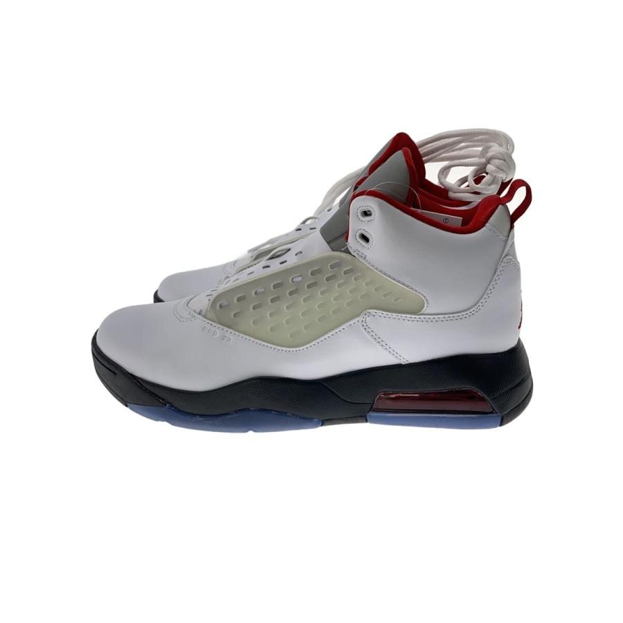 NIKE◇JORDAN MAXIN 200/ハイカットスニーカー/28.5cm/ホワイト/レッド