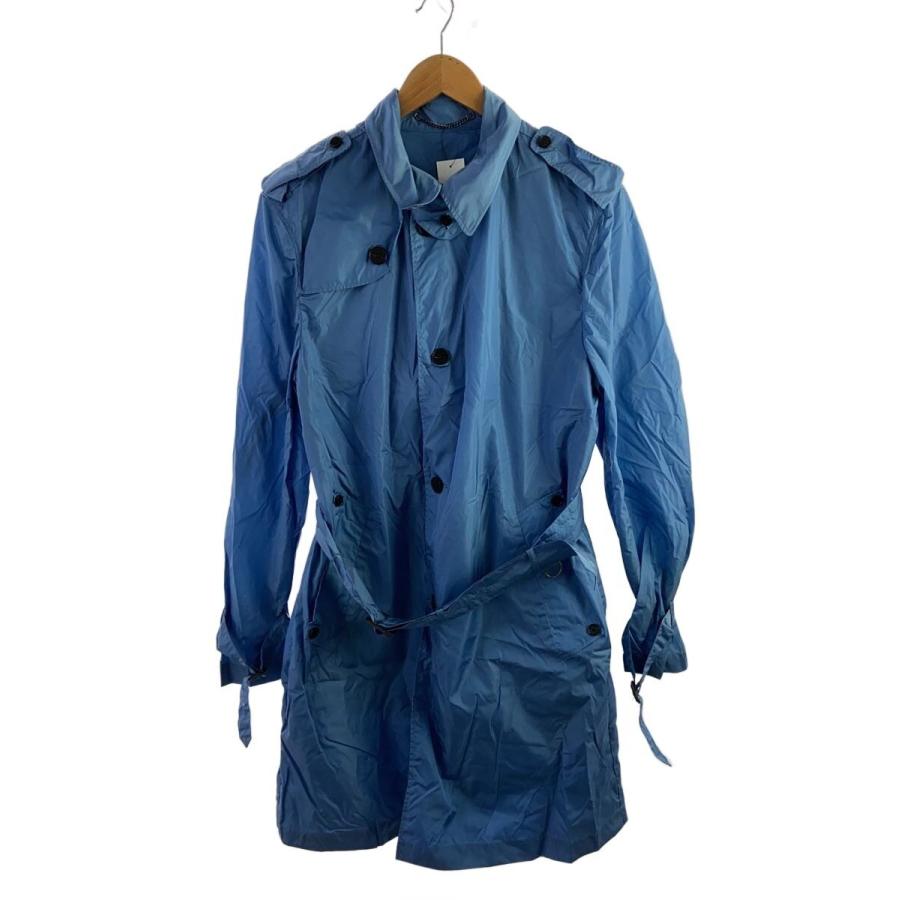 Aquascutum◇トレンチコート/42/ポリエステル/BLU/Voyager trench coat