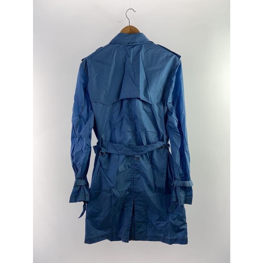 Aquascutum◇トレンチコート/42/ポリエステル/BLU/Voyager trench coat