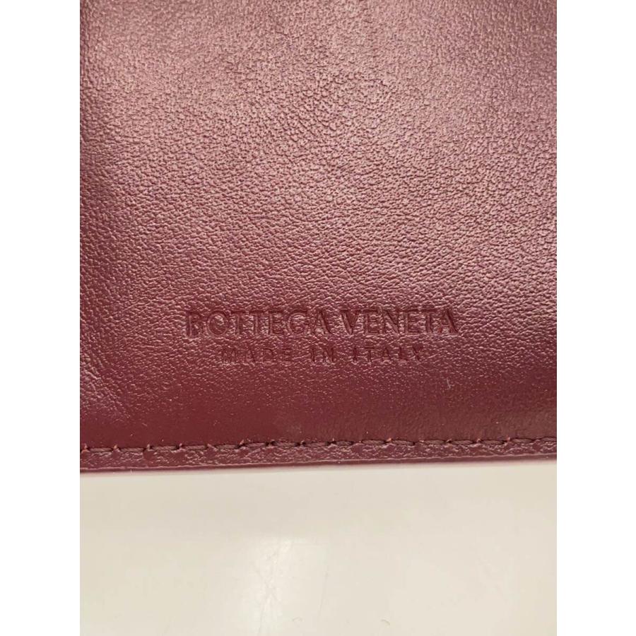 BOTTEGA VENETA / ミディアムカセット/イントレチャート/財布/レザー/BRD/レディース BOTTEGA VENETA◇ミディアムカセット/イントレチャート/財布/レザー