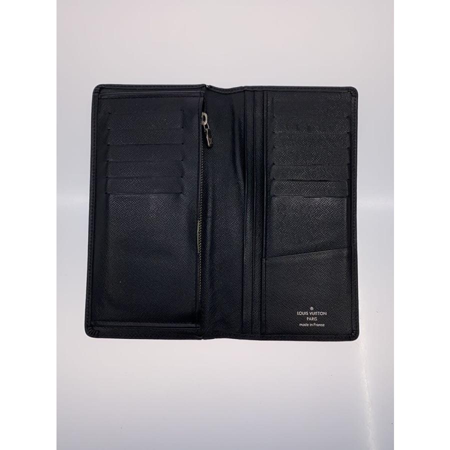LOUIS VUITTON ポルトフォイユ ブラザ タイガ ブラック 黒 ルイヴィトン財布 長財布 二つ折り ポルトフォイユ・ブラザ