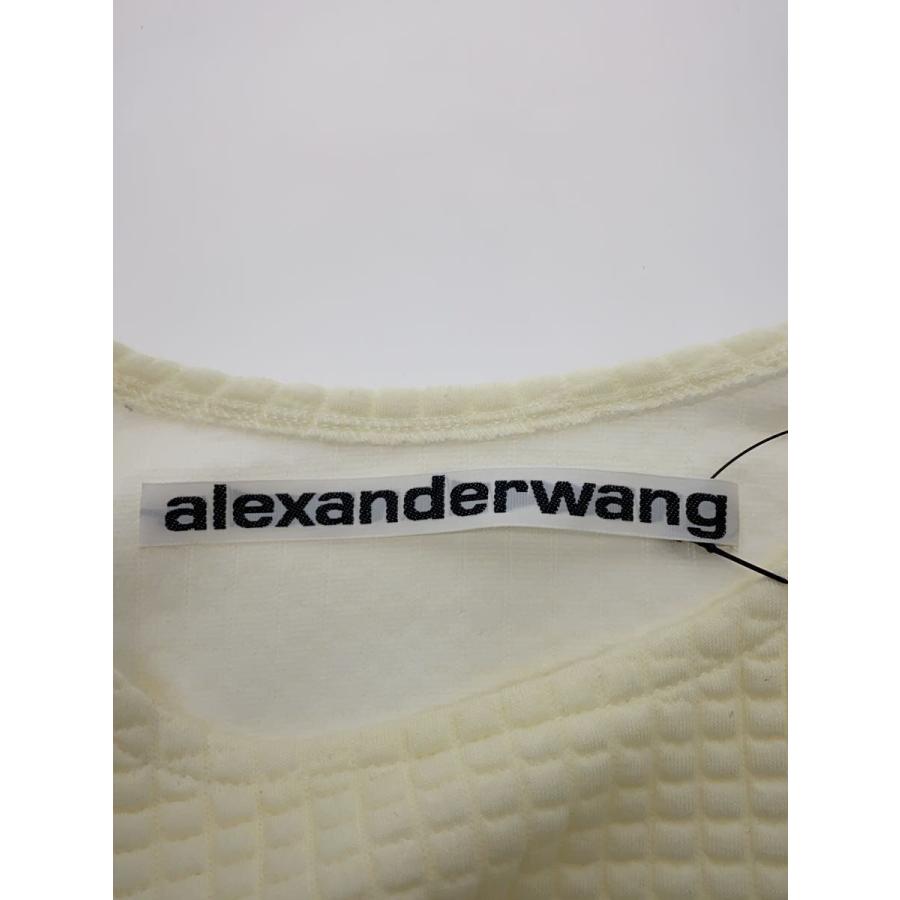 Alexander Wang◇半袖カットソー/M/ポリエステル/IVO/無地/1WC2202218