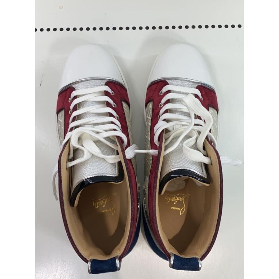 Christian Louboutin◇ハイカットスニーカー/42.5/WHT : セカンド