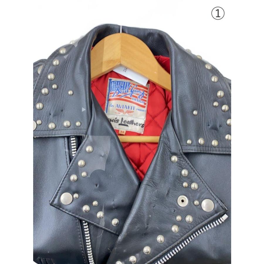 Lewis Leathers◇A Bud Gang DESIGN/AVIAKIT/ダブルライダース