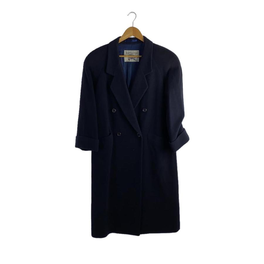 Burberrys ネイビー チェスターコート　ウール＆カシミヤ BURBERRYS◇90S/WOOL&CASHMERE/チェスターコート/7/ウール/ネイビー