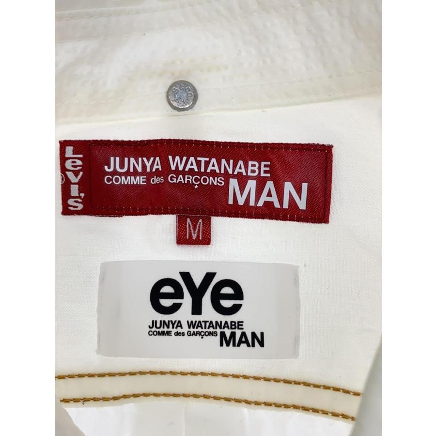 JUNYA WATANABE COMME des GARCONS MAN◆半袖シャツ/M/コットン/WHT｜ssol-shopping｜03