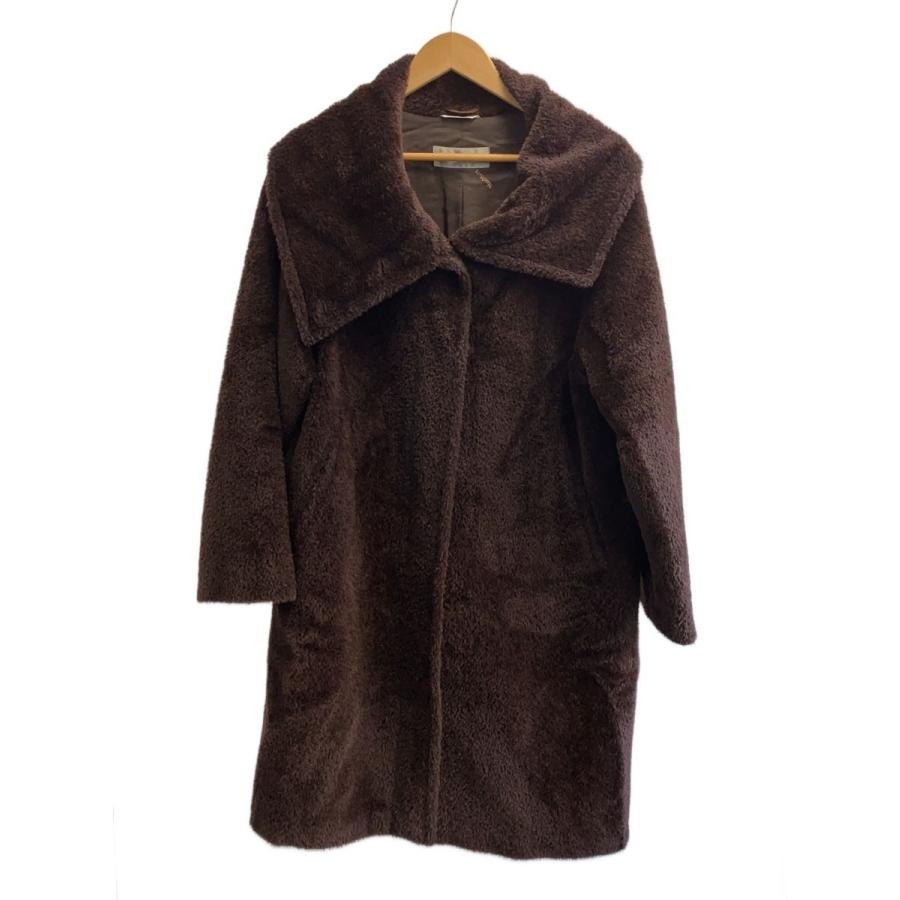 MAX MARA◇コート/40/アルパカ/BRW : セカンドストリートYahoo!店