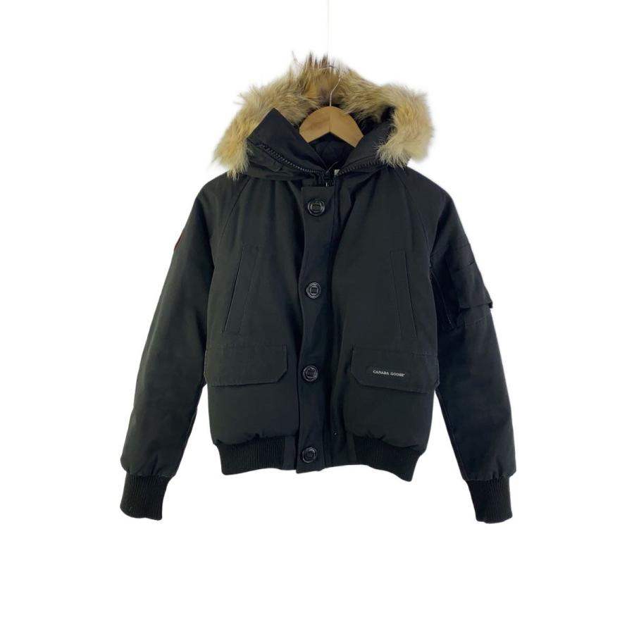 CANADA GOOSE◇チリワック/ダウンジャケット/S/ナイロン/BLK/7950JL 