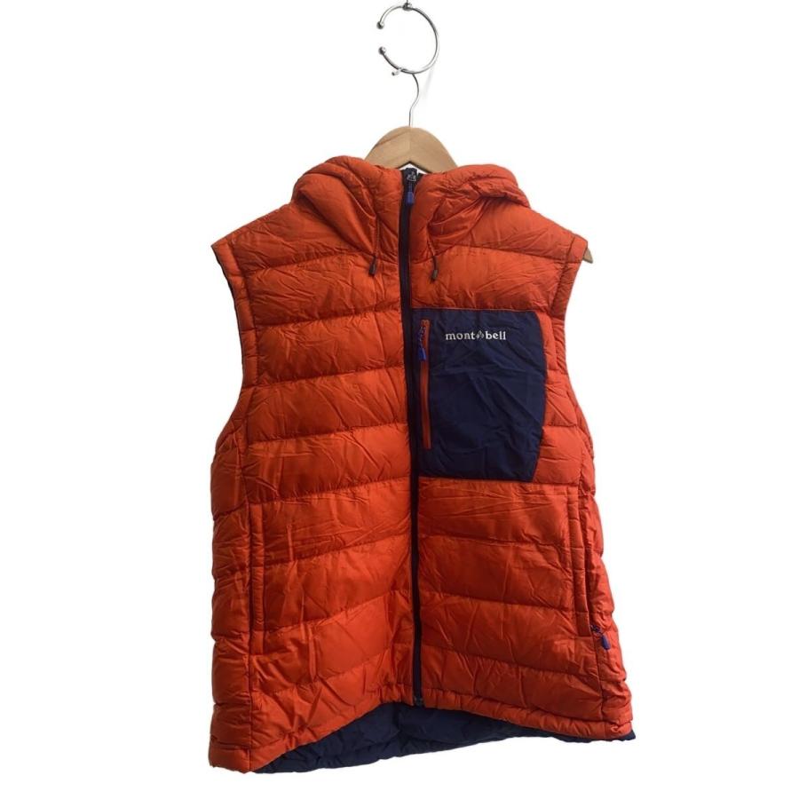 mont-bell◇コロラドベスト/リバーシブル/ダウンベスト/L/ナイロン/ORN