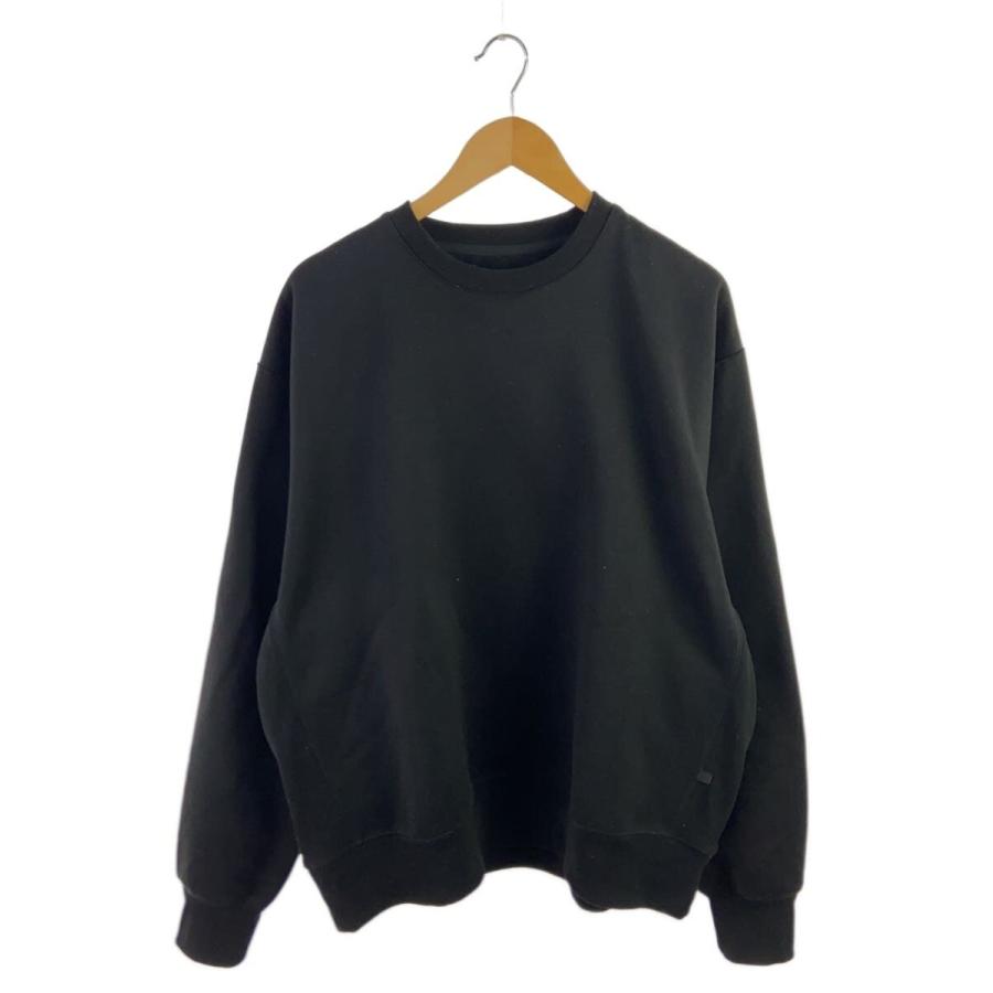 DAIWA PIER39◇TECH SWEAT CREW/スウェット/M/コットン/BLK/BE-56020W