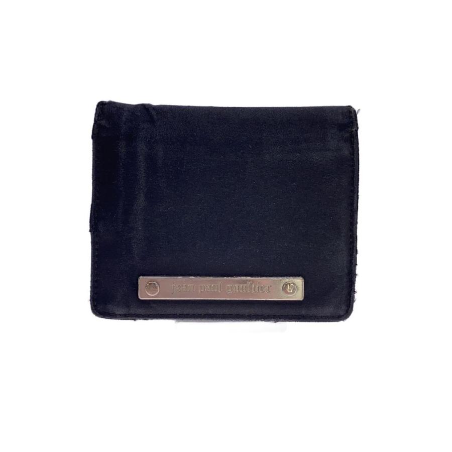 Jean Paul GAULTIER二つ折り財布 Jean Paul Gaultier◇2つ折り財布/ナイロン/BLK/メンズ : セカンド