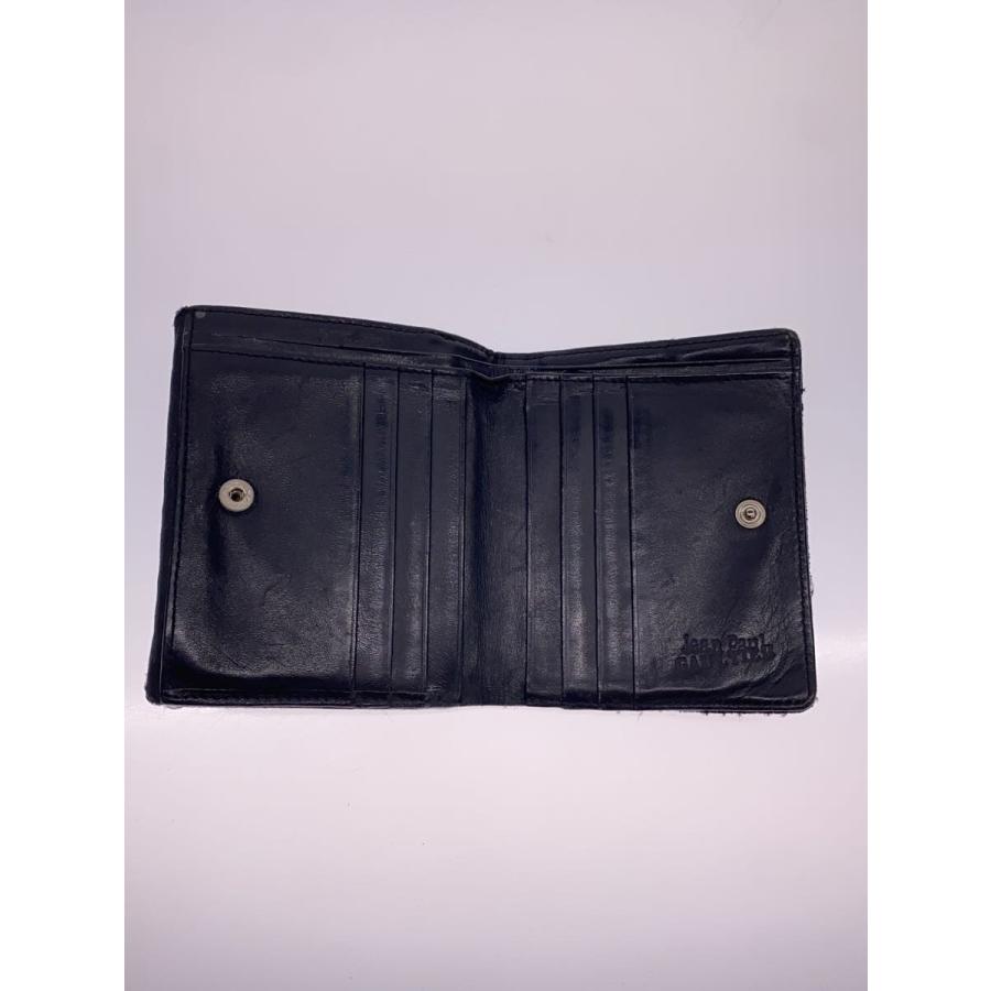 Jean Paul GAULTIER二つ折り財布 Jean Paul Gaultier◇2つ折り財布/ナイロン/BLK/メンズ : セカンド