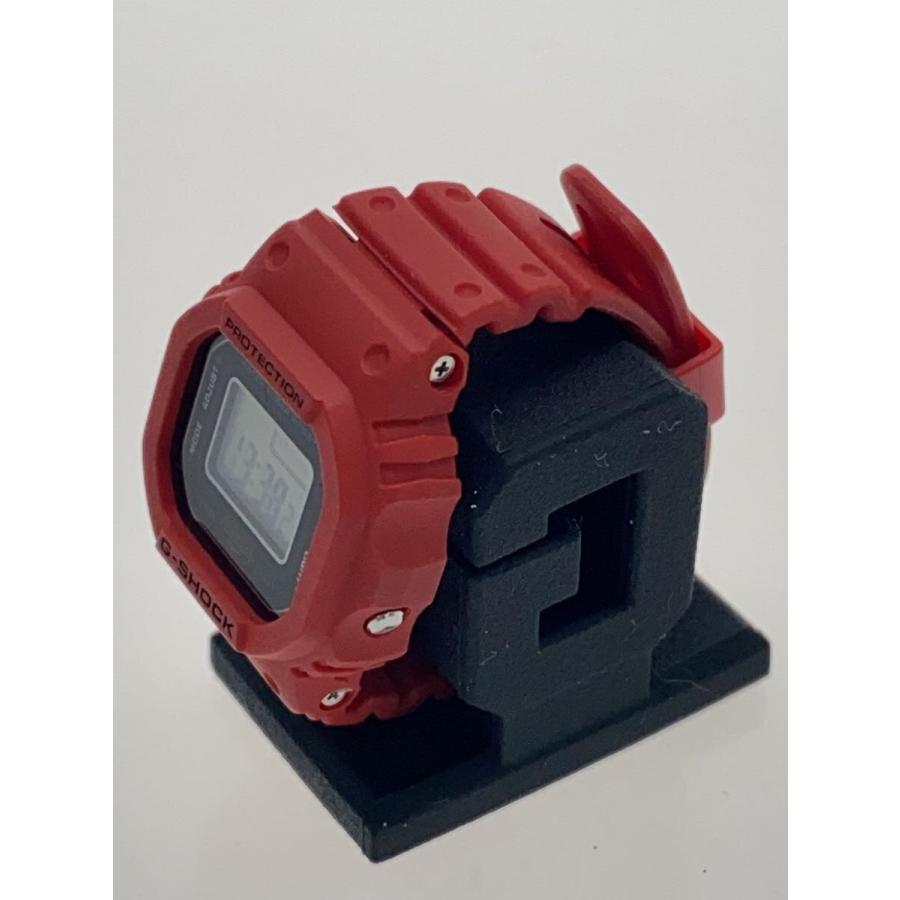 CASIO◇G-SHOCK nano/リング/ステンレス/FREE/RED/メンズ/dwn-5600